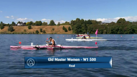 Video for 2020 Waka Ama Sprints - Gld Master Women - W1 500 Final