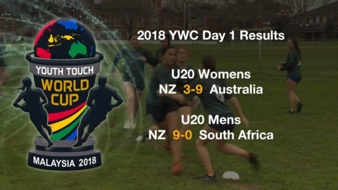 Video for Australia dominate NZ in day 1 of YWC