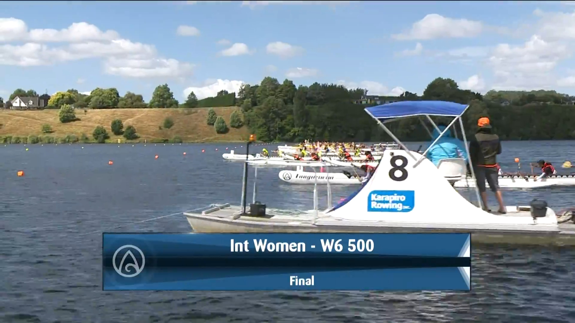 2021 Waka Ama Championships Int Women W6 500 Final M ori Television