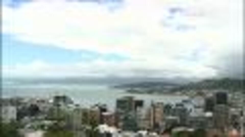 Video for Severe thunderstorm settles over Wellington
