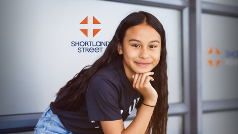 Video for Reo-Māori actress Tinihuia new kid on Shortland Street