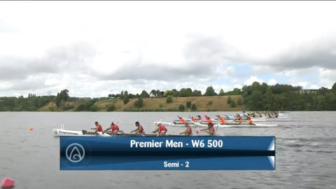 Video for 2021 Waka Ama Championships - Premier Men - W6 500 Semi 2/2