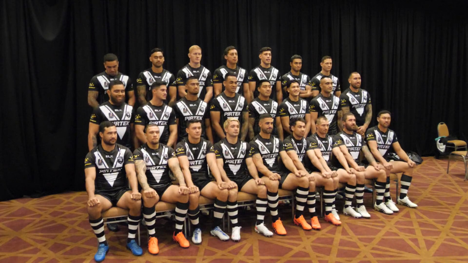 Video for &#039;Smile if you&#039;re coming to the Warriors next year&#039; - Adam Blair has fun with the Kiwis
