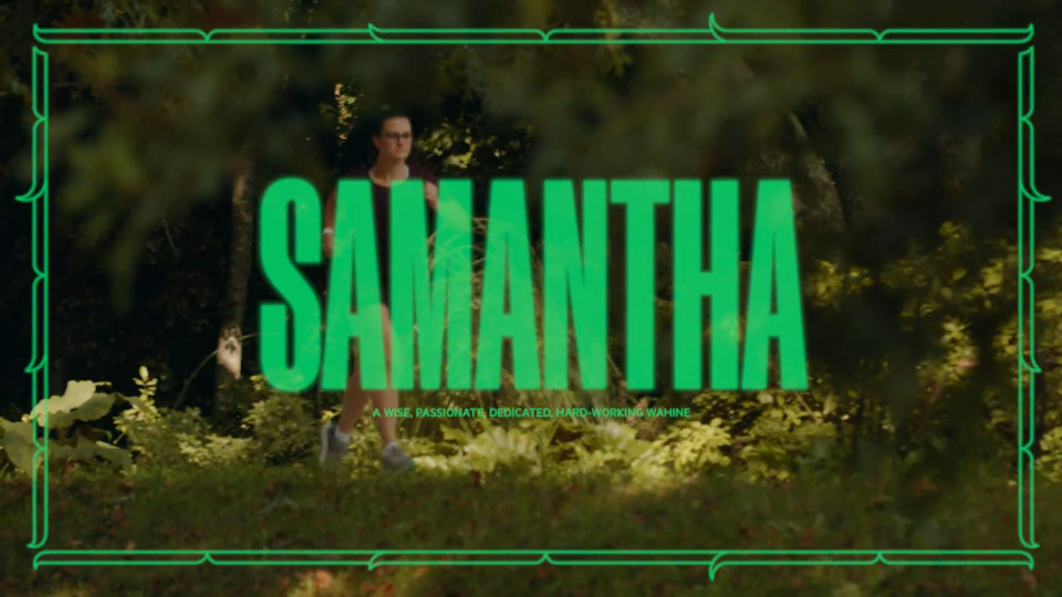 Video for Puhikura, Samantha