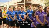 Video for NZ&#039;s top teams mix netball with Māori culture