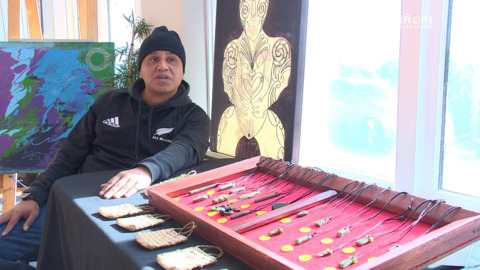 Video for Man finds healing through toi Māori