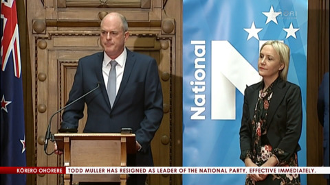 Video for Todd Muller quits, Nikki Kaye &#039;acting&#039; leader