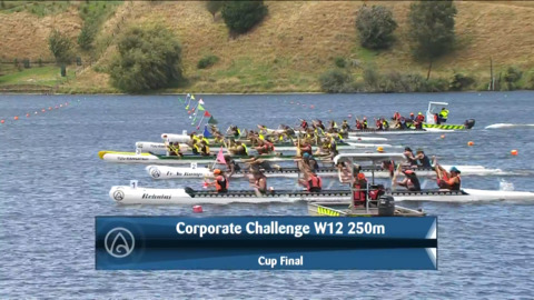 Video for 2021 Waka Ama Championships - Corporate Challenge - W12 250 Cup Final