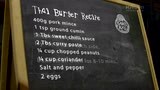 Video for Cam&#039;s Kai - Thai Pork Burger and Lime Shake, Recipe
