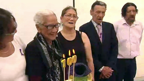 Video for Iwi celebrates Nanny Noa&#039;s 100th