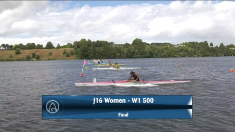 Video for 2021 Waka Ama Championships - J16 Women - W1 500 Final