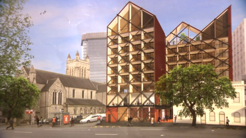 Video for Auckland City Mission&#039;s new development underway 