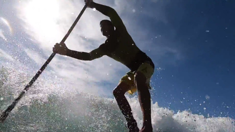 Video for Māori making waves in SUP board surfing