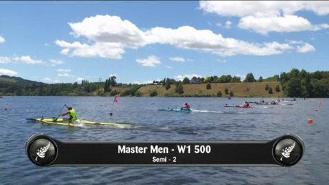 Video for 2019 Waka Ama Sprints - Master Men - W1 500 Semi 2/2