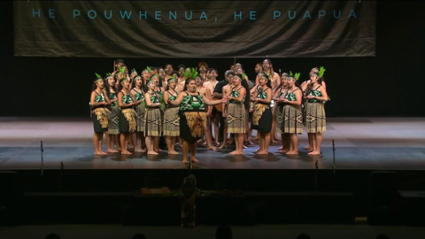 Video for Māori charter schools haka to stay open