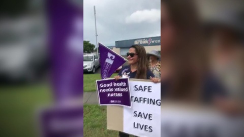 Video for Ngāti Porou Hauora nurses strike