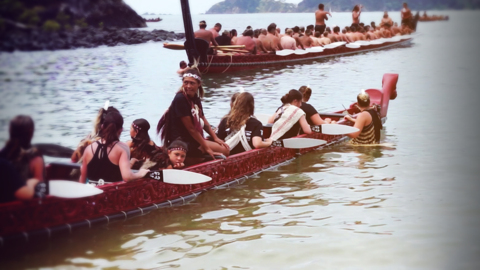 Video for 30 year wait over for wāhine paddlers