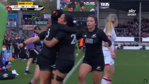 Video for Stacey Fluhler says no excuses for Black Ferns getting &#039;pumped&#039; by England