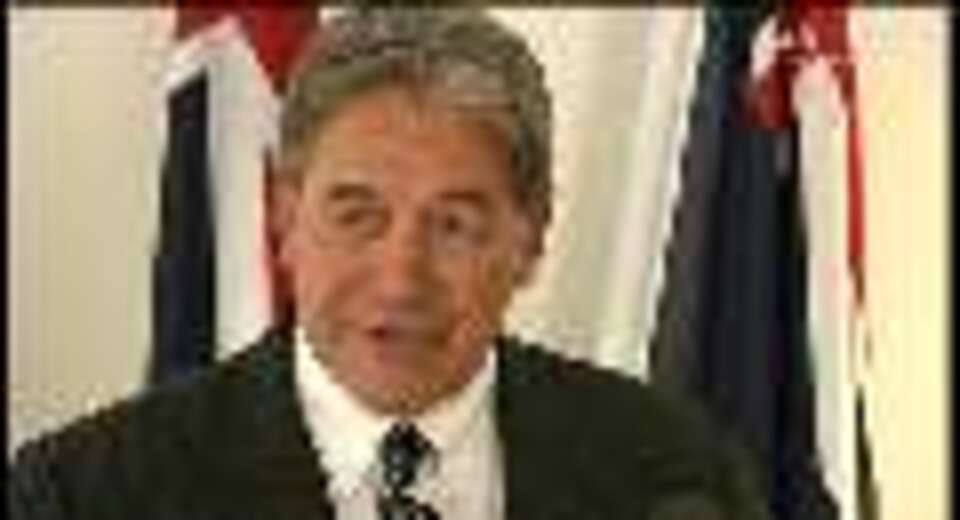 Video for Winston Peters to vie for Northland general seat 