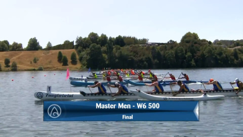 Video for 2020 Waka Ama Sprints - Master Men - W6 500 Final