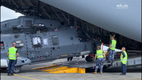 Video for First NZ Defence Force contingent departs for Australian fires