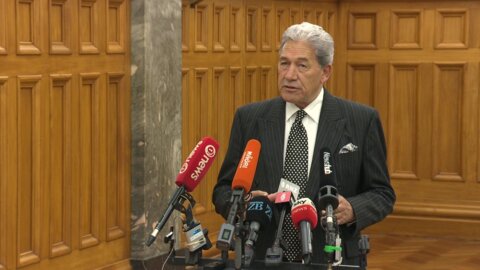 Video for 130,000 people moved in and out of Aotearoa during lockdown - Winston Peters