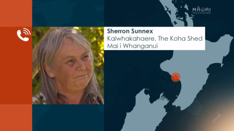 Video for &#039;We&#039;re seeing more &amp; more families&#039; - The Koha Shed, Whanganui