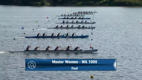 Video for 2020 Waka Ama Sprints - Master Women - W6 1000 Final