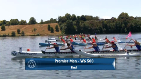 Video for 2020 Waka Ama Sprints - Premier Men - W6 500 Final