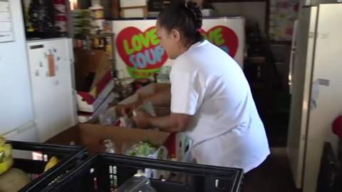 Video for More families seeking food grants 