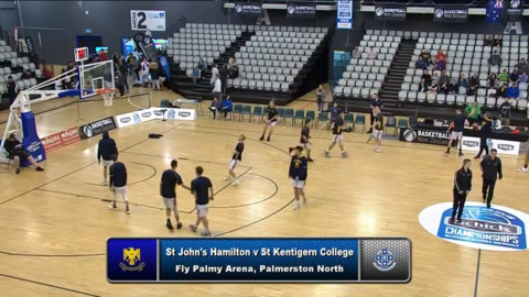 Video for Schick Basketball Champs 2018, St John&#039;s Hamilton ki St Kentigern College (AA Boys 3/4 Playoff)