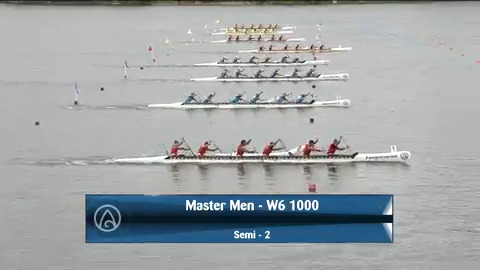 Video for 2021 Waka Ama Championships - Master Men - W6 1000 Semi 2/2