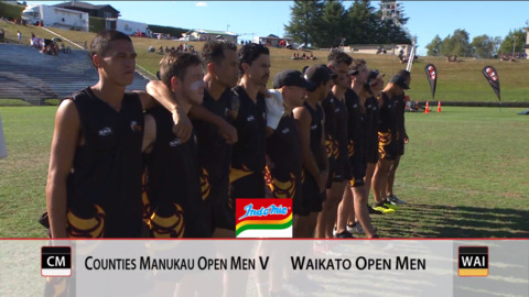 Video for 2019 National Touch Champs, Open Men FINAL, Counties Manukau v Waikato