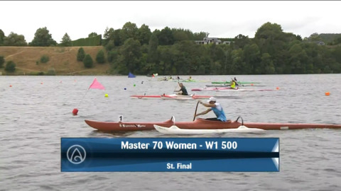 Video for 2021 Waka Ama Championships - Master 70 Women - W1 500 St. Final
