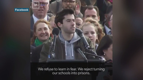 Video for Student takes on Congress over gun control