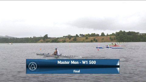 Video for 2021 Waka Ama Championships - Master Men - W1 500 Final