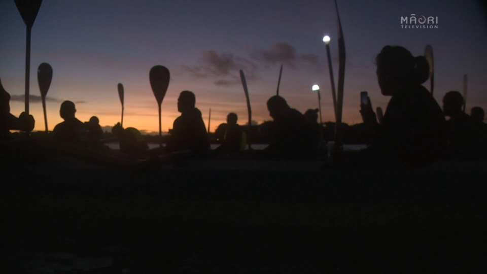 Video for Paddlers complete unique sea commemoration of Anzac Day
