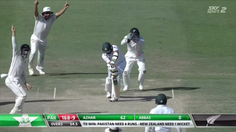 Video for Black Caps take first test against odds