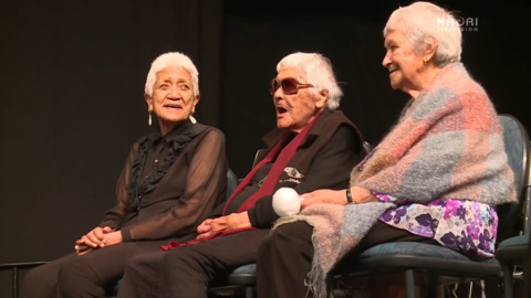 Video for 95-year-old takes the stage in Te Arawa 