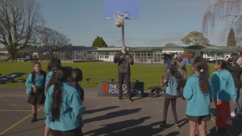 Video for Tū Kaha, Hoops in Schools