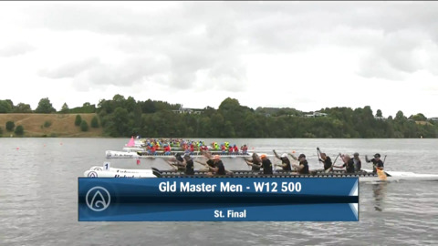 Video for 2021 Waka Ama Championships - Gld Master Men - W12 500 St. Final