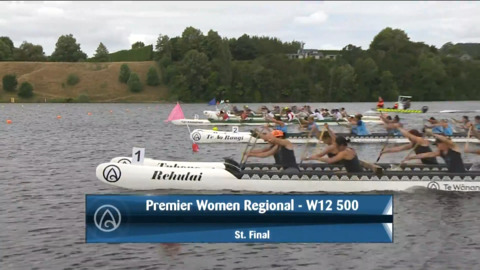 Video for 2021 Waka Ama Championships - Premier Women Regional - W12 500 St. Final