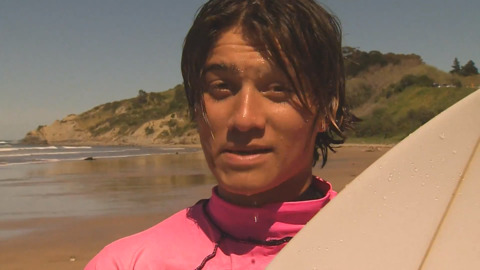 Video for New wave of Māori surfers carving up competition