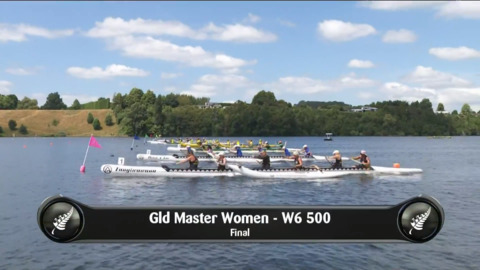 Video for 2019 Waka Ama Sprints - Gld Master Women - W6 500 Final