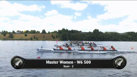 Video for 2019 Waka Ama Sprints - Master Women - W6 500 Semi 2/2