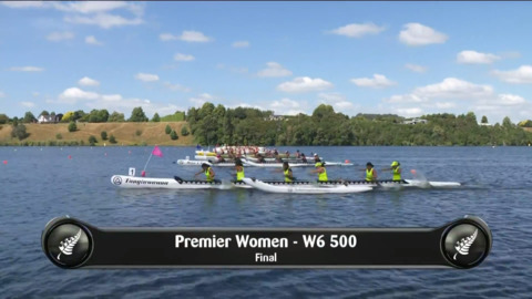 Video for 2019 Waka Ama Sprints - Premier Women - W6 500 Final