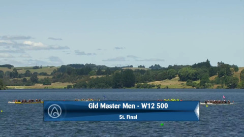 Video for 2020 Waka Ama Sprints - Gld Master Men - W12 500 St. Final