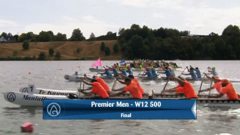 Video for 2020 Waka Ama Sprints - Premier Men - W12 500 Final