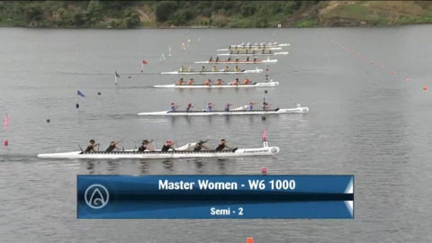 Video for 2021 Waka Ama Championships - Master Women - W6 1000 Semi 2/2