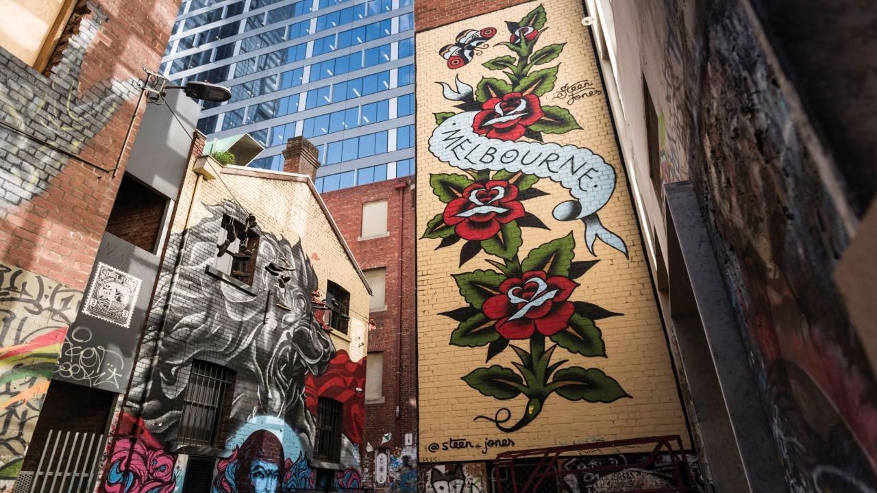 A Tour of Melbourne street art, Australia - CK Travels